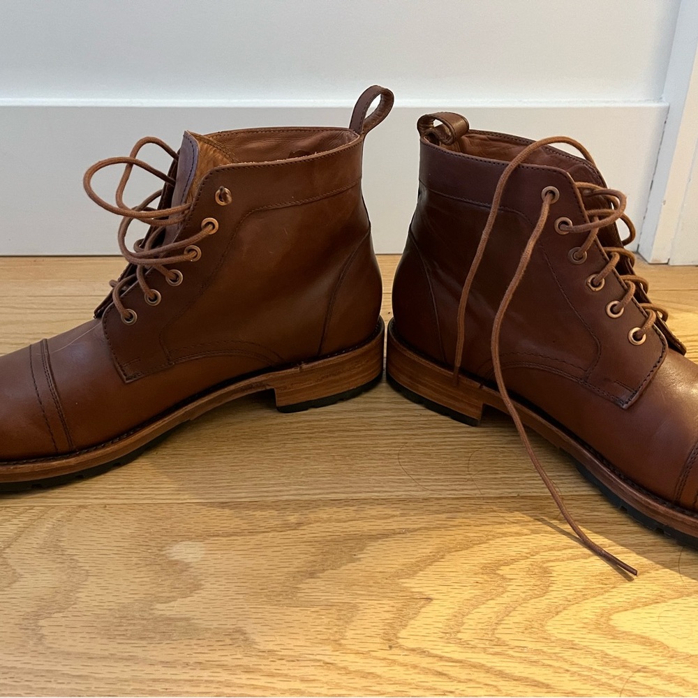 Portland leather men’s boots - Picture 6 of 11